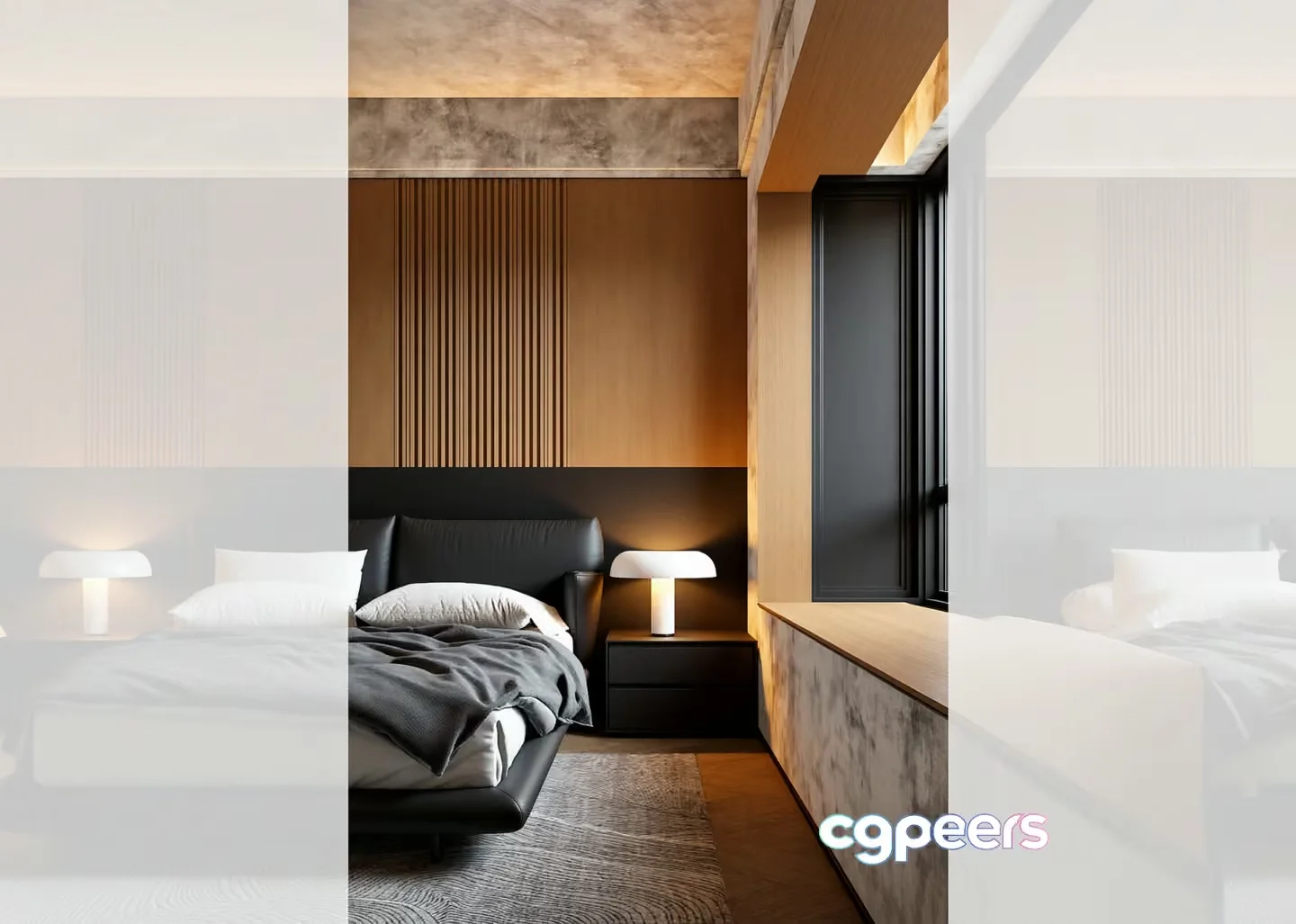 Cozy Bedroom 3D Model – 21910 – VRAY Render