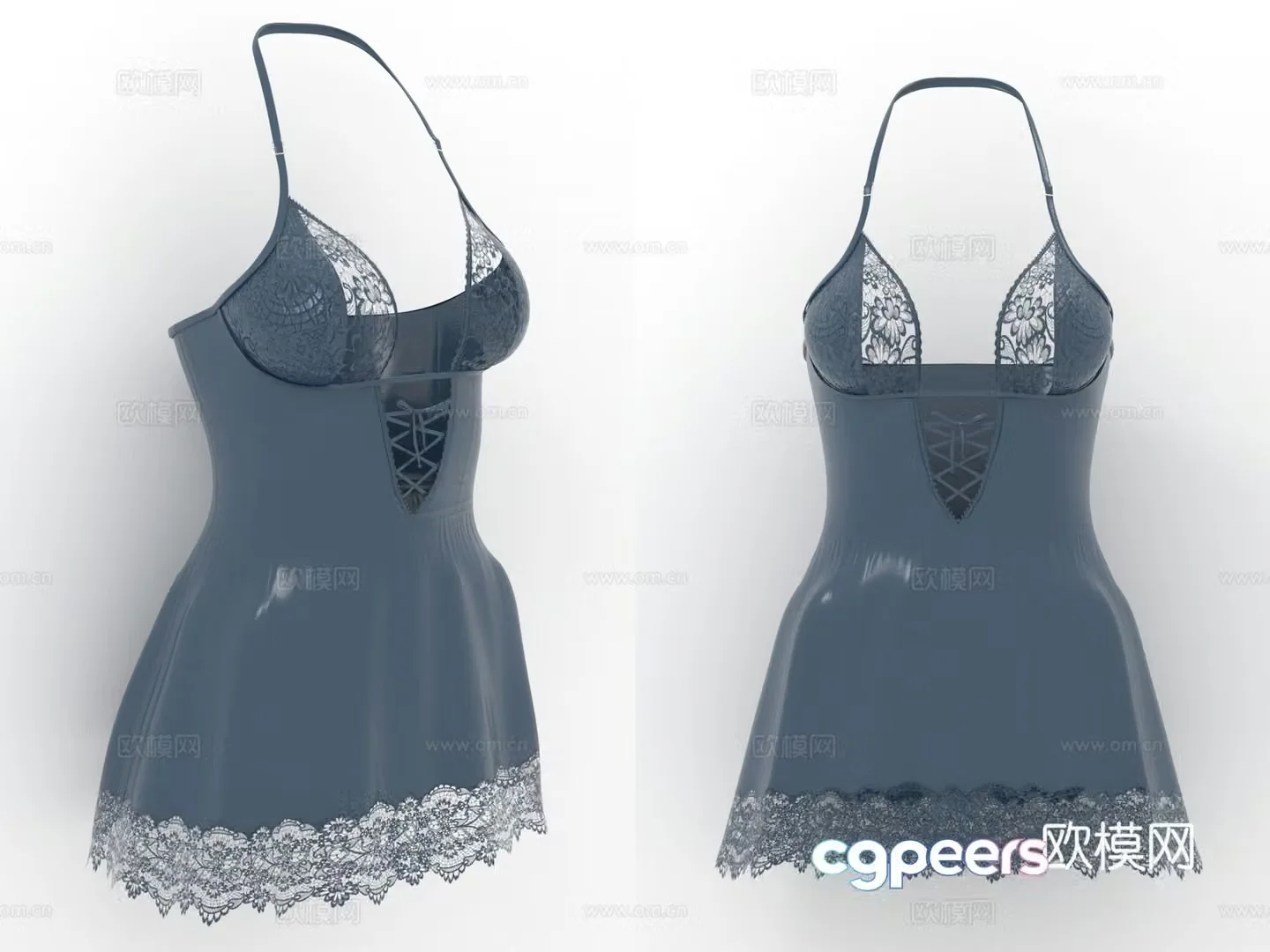 Sexy dress dress female clothing women’s clothing 3d model
