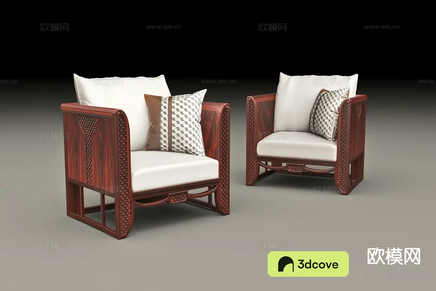 New Chinese style sofa leisure sofa