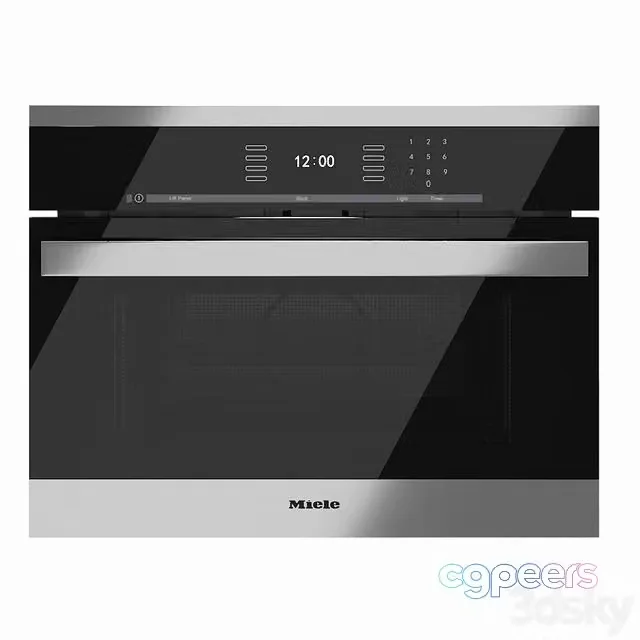 3ds Max Free – Steam Oven Miele DGC 6500 6600 Steel