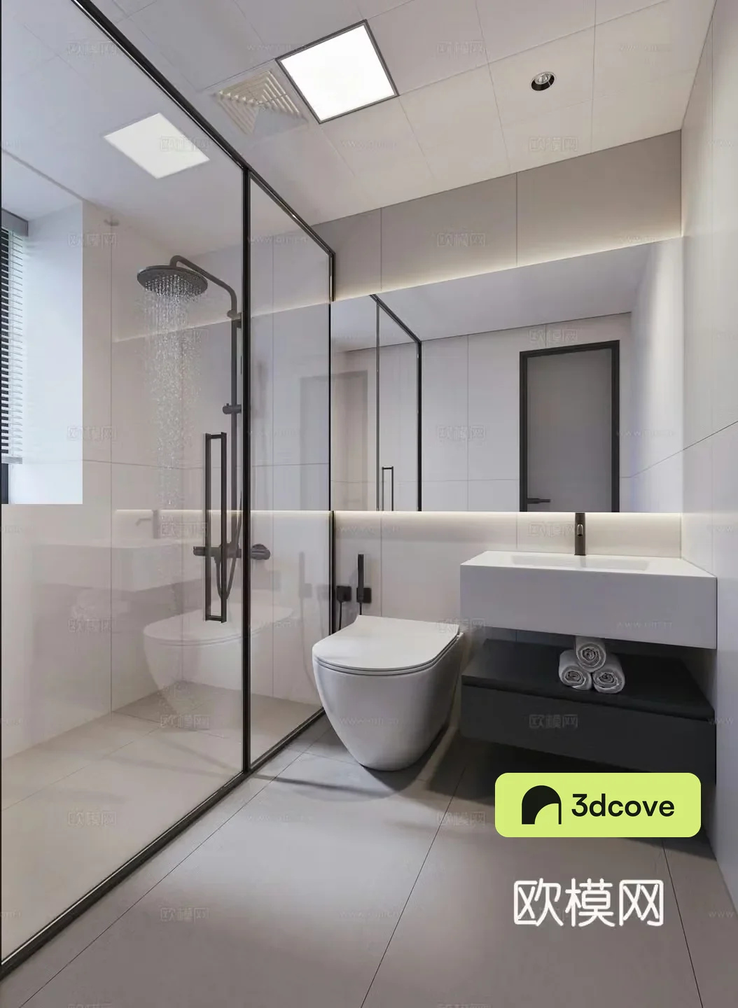 Modern bathroom