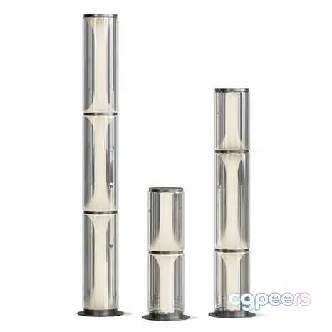 Clear Glass Vases 3D Model – 18781 – CORONA Render