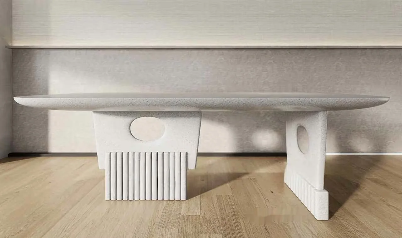 Modern Stone Bench 3D Model – 17886 – VRAY Render