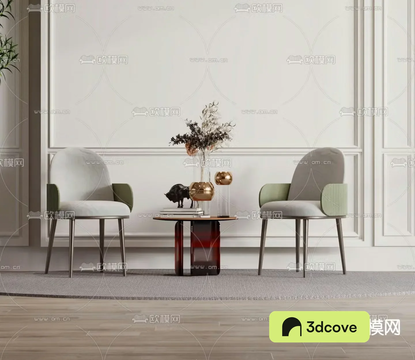 Light luxury chair dining chair table