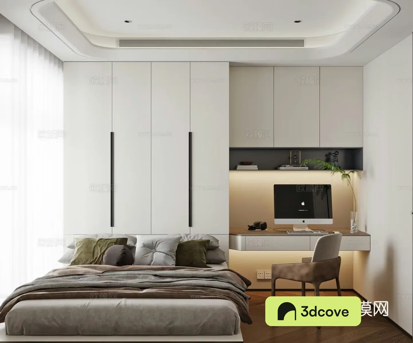 Modern tatami bedroom
