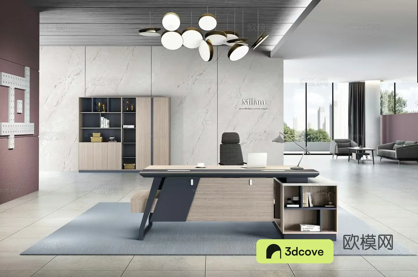 Working equipment office space office area staff desk and chair