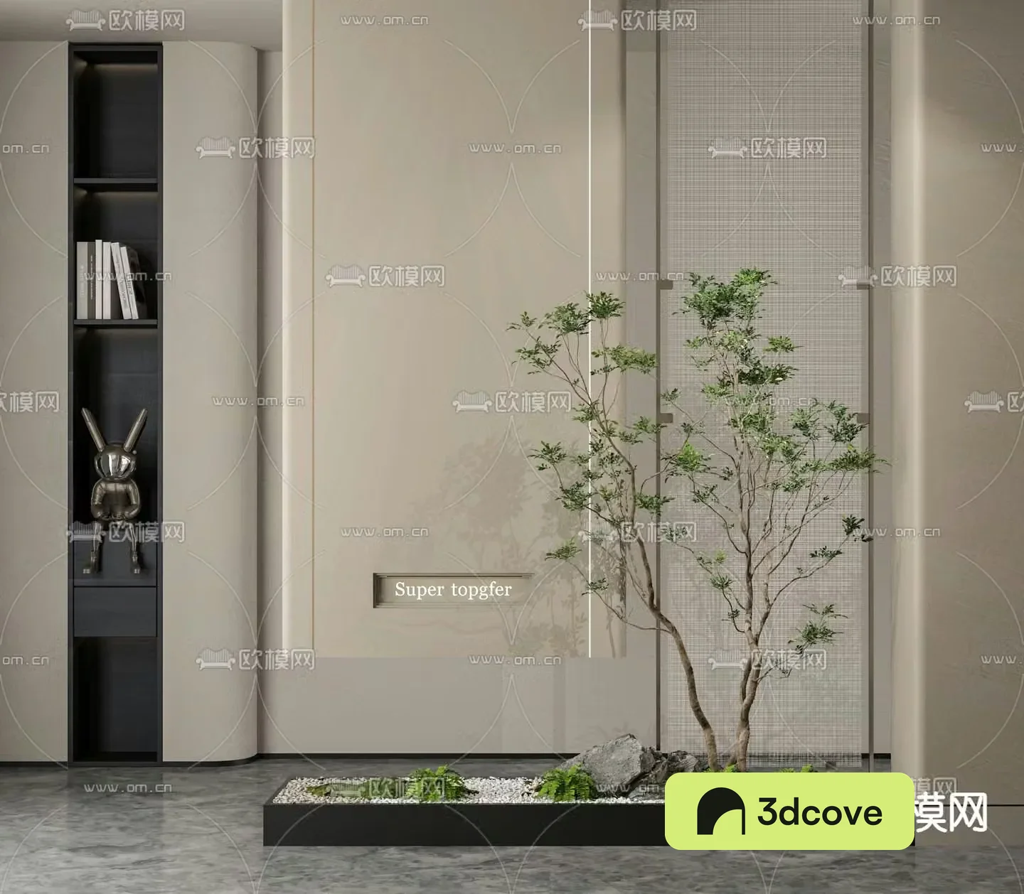 Indoor plant landscaping small scene