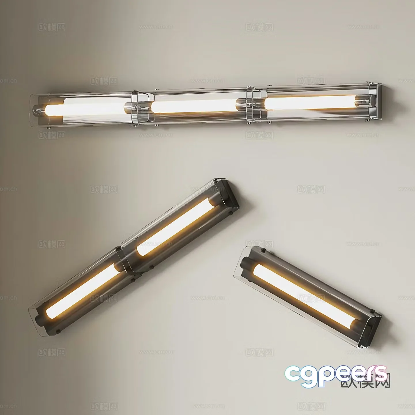 Modern wall lights Bauhaus wall lights Minimalist wall lights Corridor corridor wall lights Background wall lights 3D model