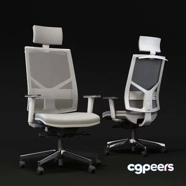 3ds Max Free – Mecplast play, chair