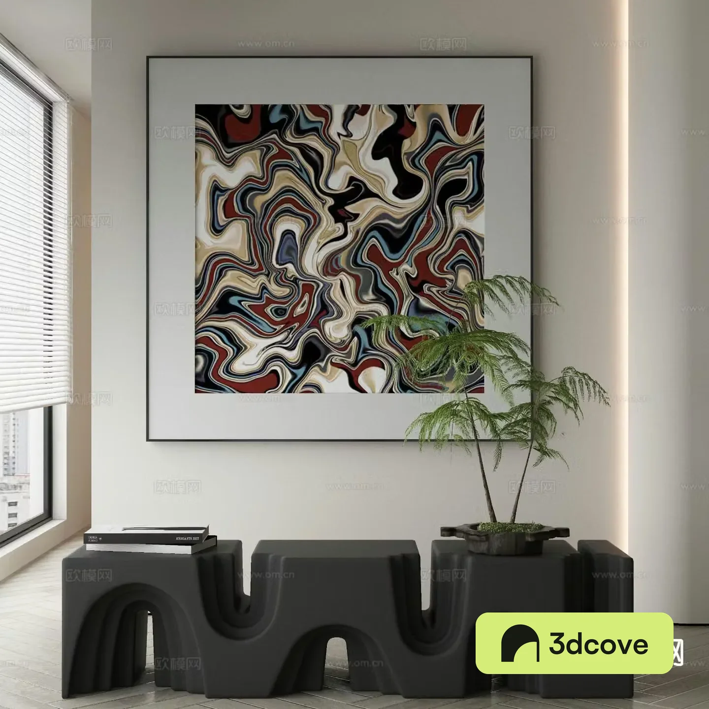 Modern decorative painting abstract painting