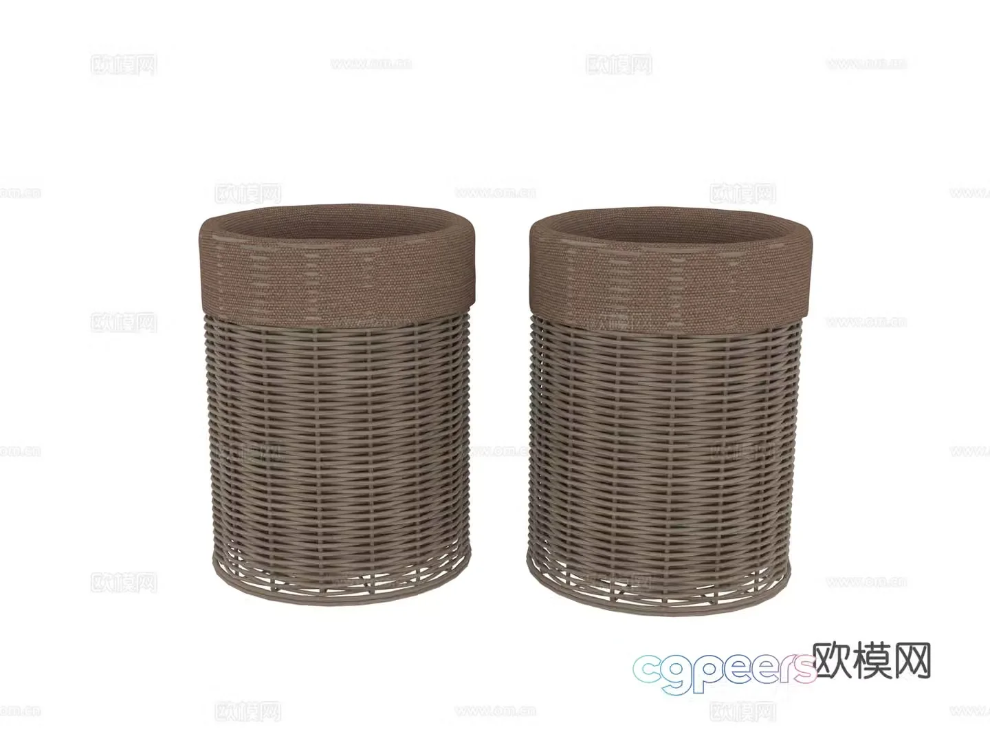 Daily necessities Basket 3d model