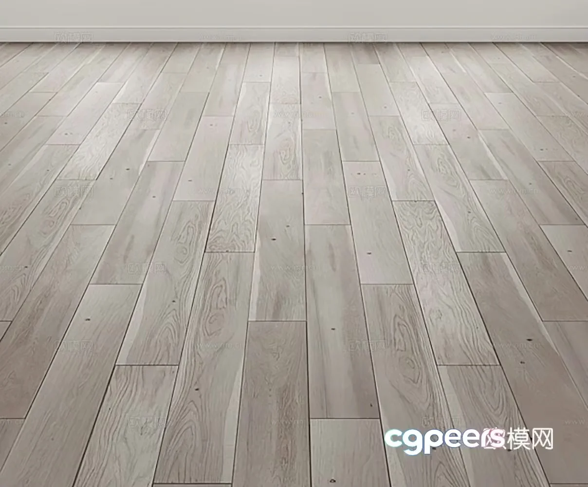 Herringbone wood flooring interior floor 3d model