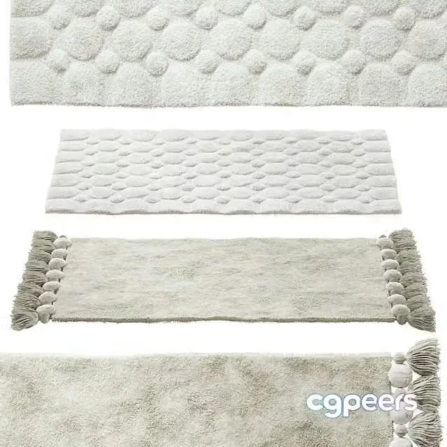 3ds Max Free – Tkano Essential Bath Mat Set