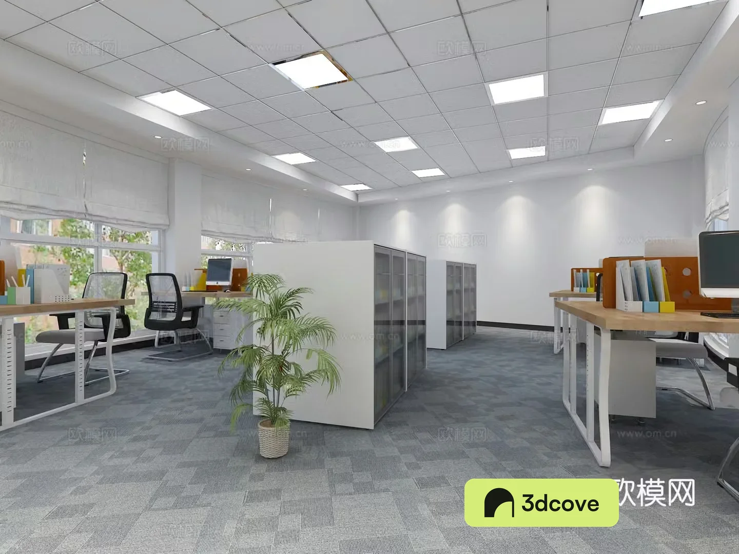 Public office area office