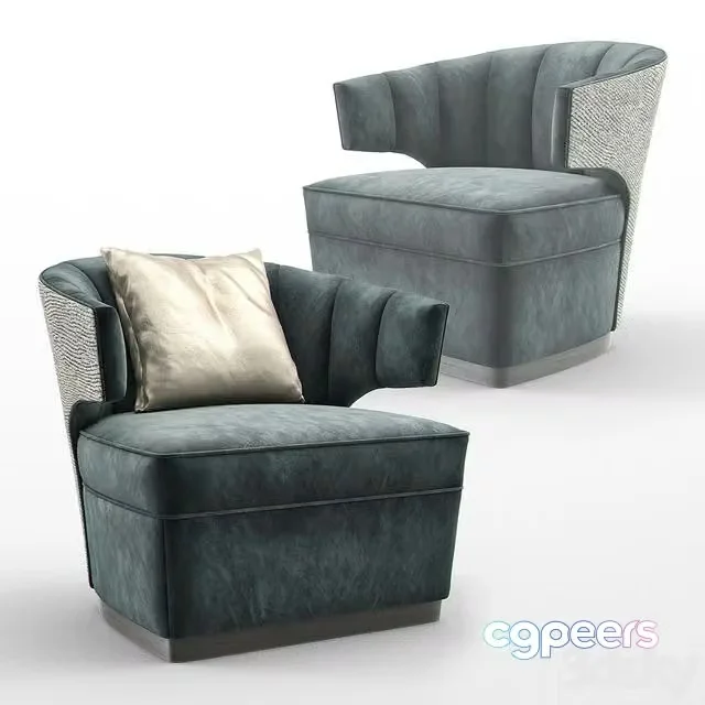 3ds Max Free – GIBBS Occasional Armchair