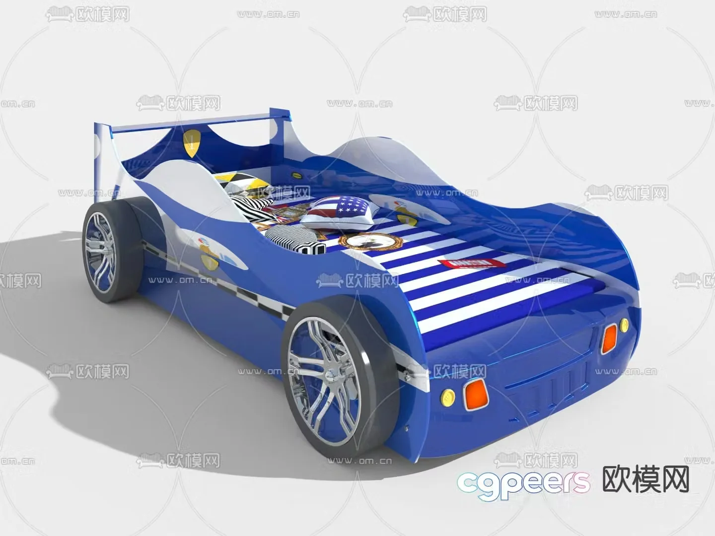 Children’s bed creative children’s bed 3d model