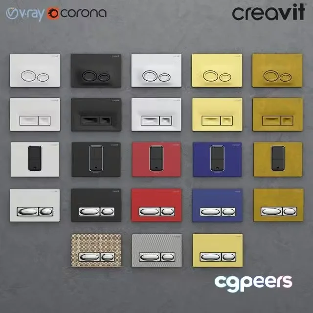 3ds Max Free – Set of buttons for installing Сreavit 2