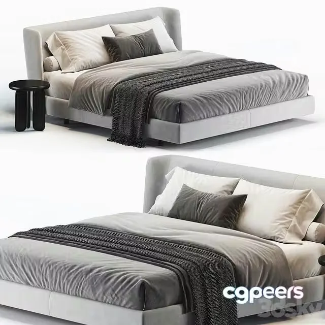 3ds Max Free – Royal Bed