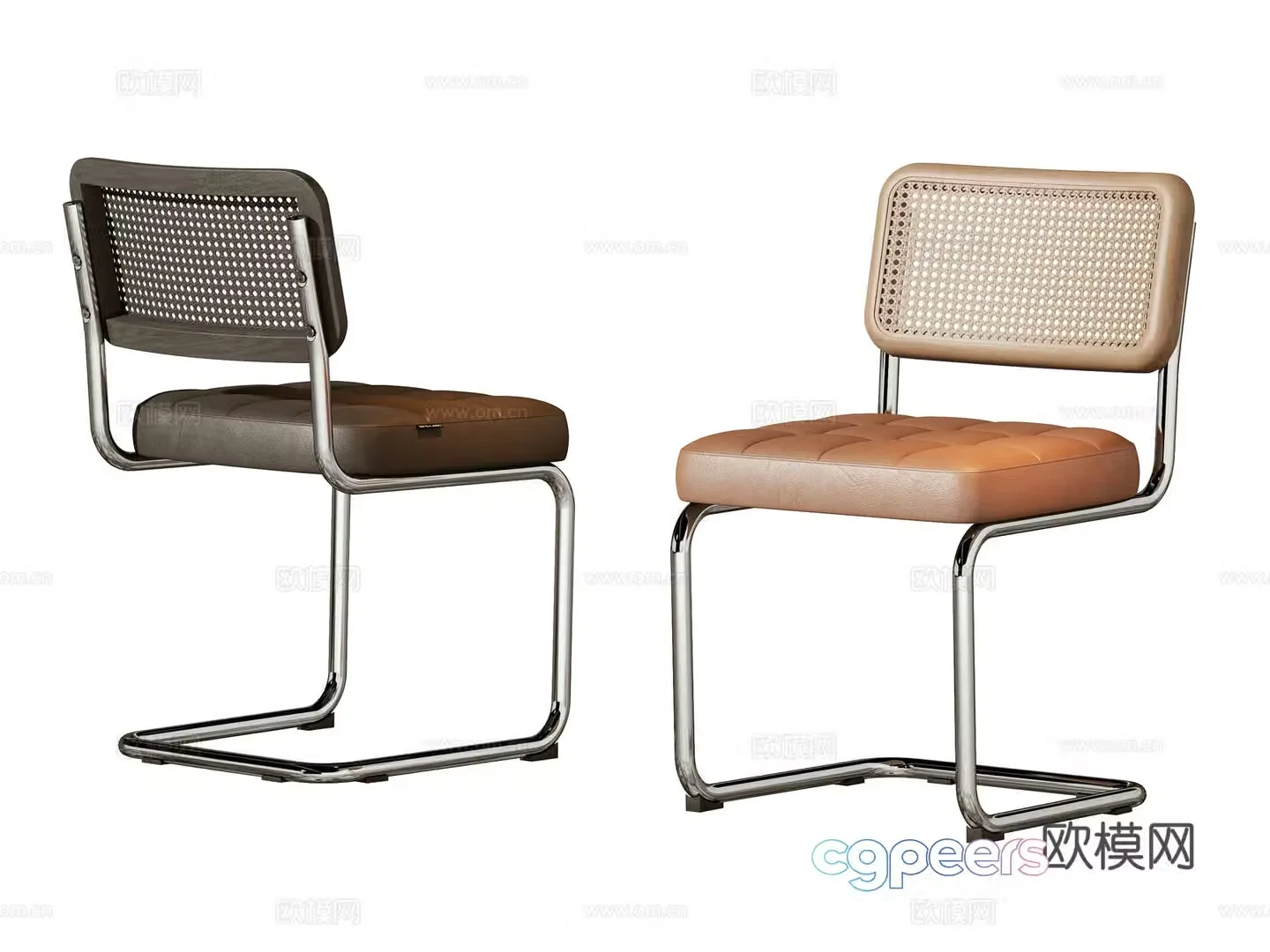 Modern single chair 3d model