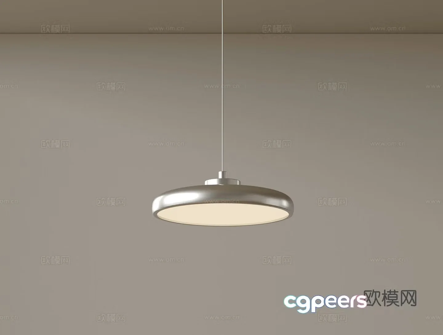 Modern minimalist small chandelier bedside chandelier 3d model