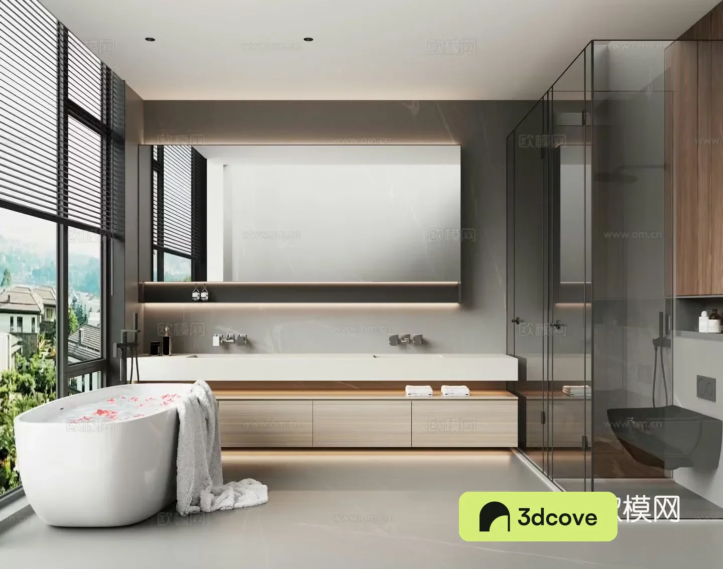 Modern bathroom