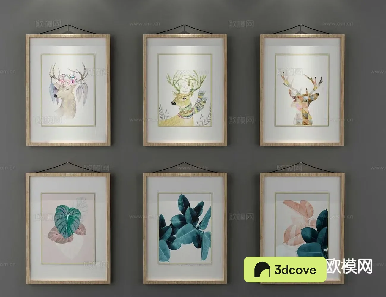 Nordic decorative painting art painting hanging painting