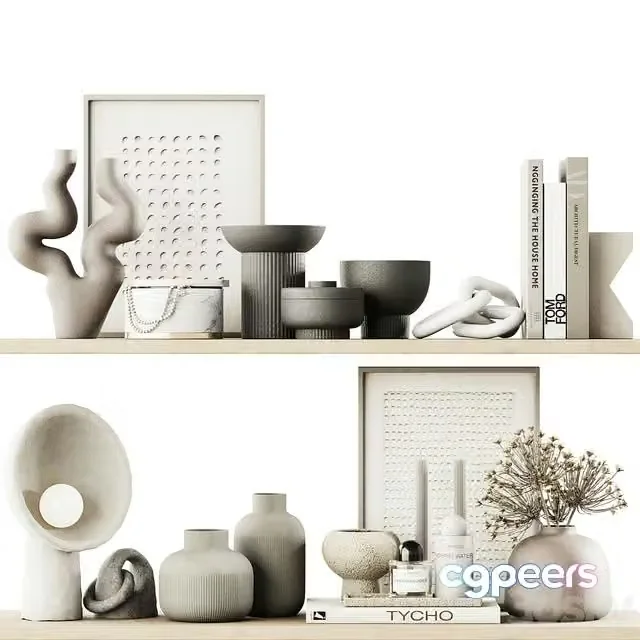 3ds Max Free – decorative set77