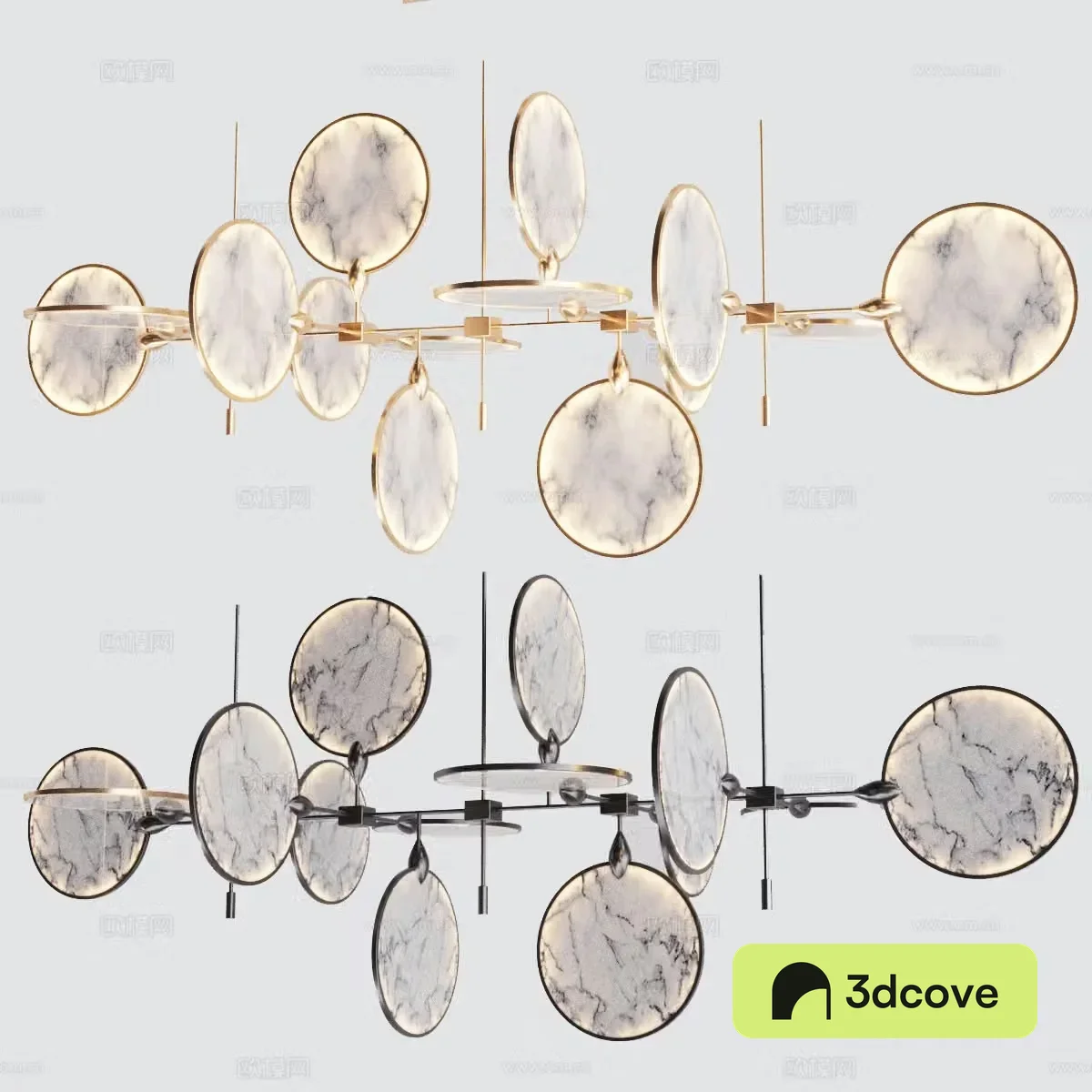 New Chinese marble Craft chandelier