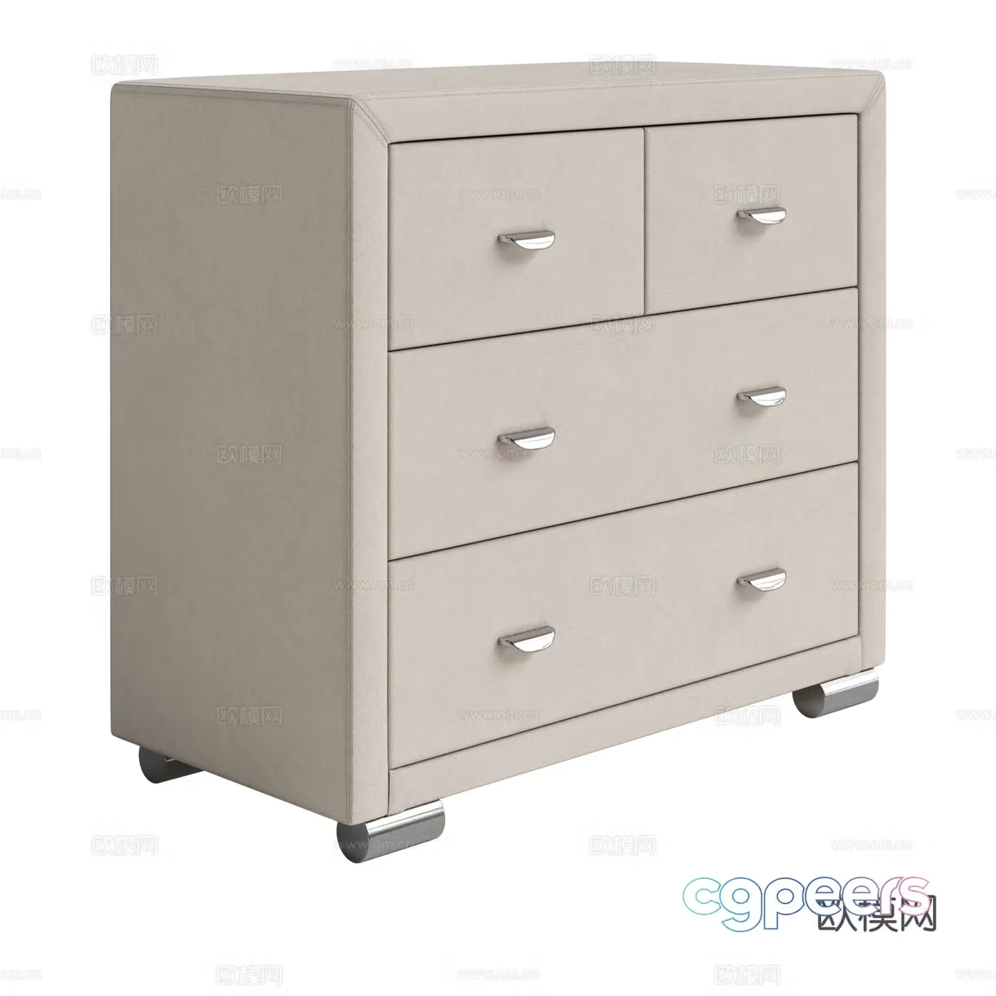 Bedside table side cabinet dining cabinet entrance cabinet 3D model