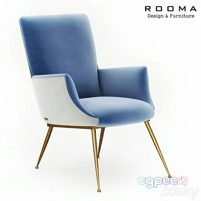 3ds Max Free – Armchair Chandler Rooma Design