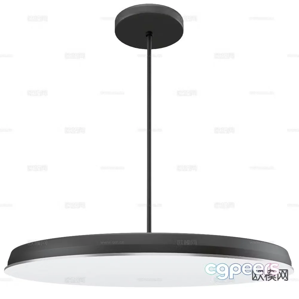 Zenit chandelier 3d model