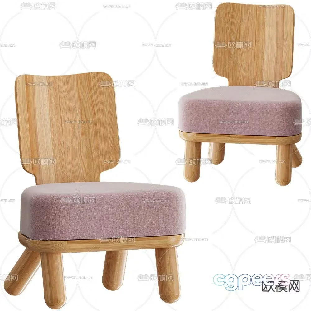 Children’s chair sofa chair 3d model