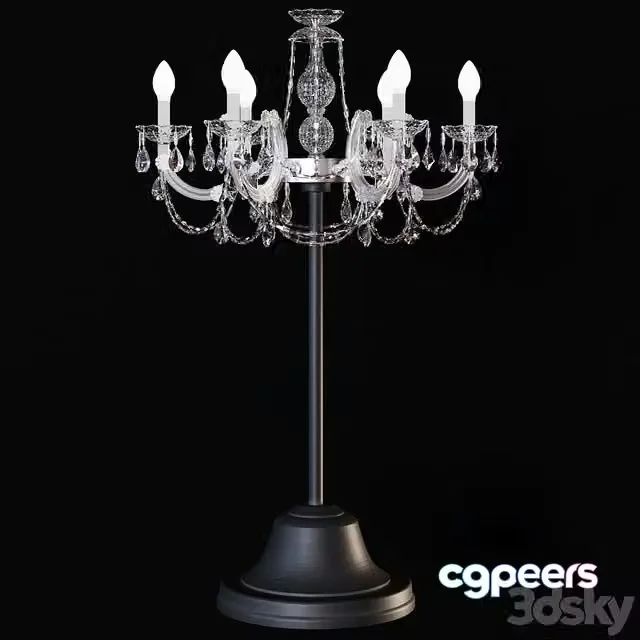 3ds Max Free – MASIERO Drylight Table Lamp