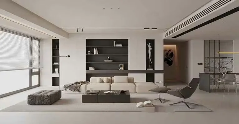 Modern Living Room 3D Model – 2634 – VRAY Render