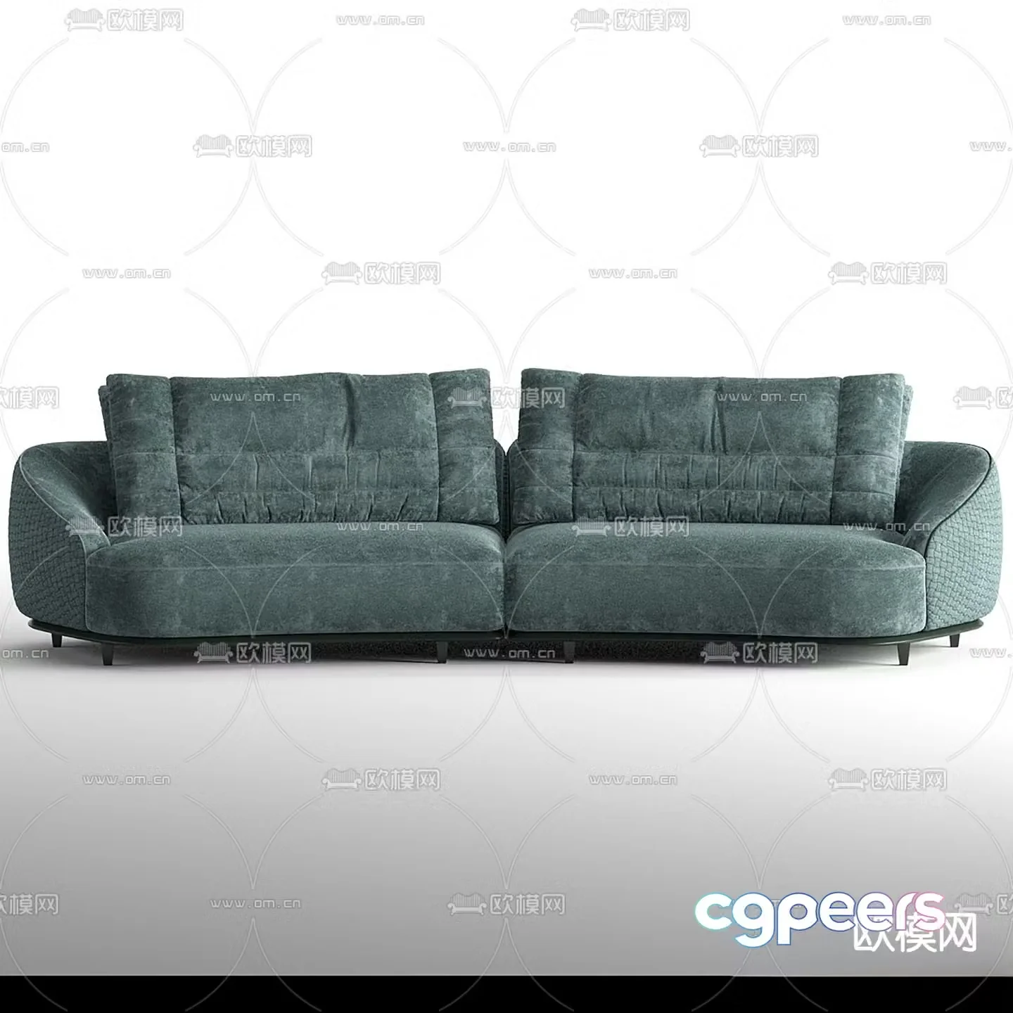 Holden loveseat 3d model