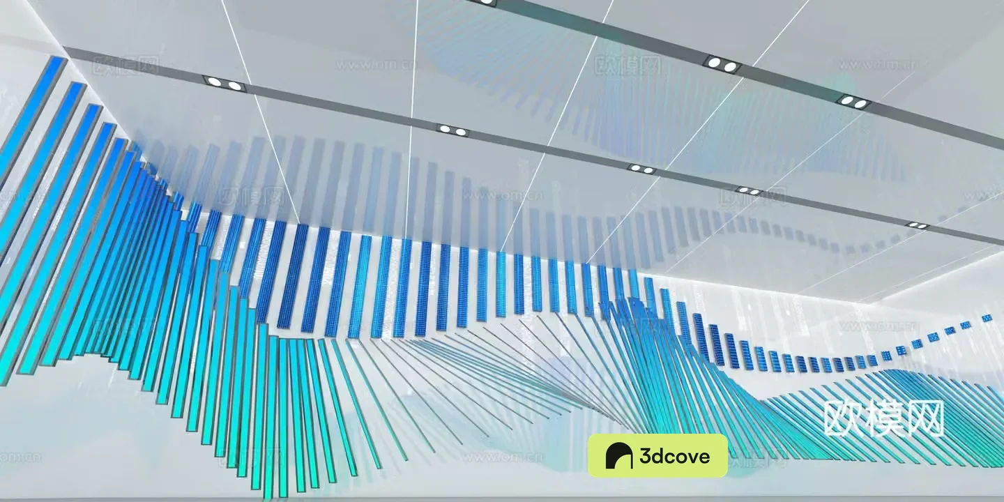 Modern exhibition hall Technology exhibition hall Schedule hall Multimedia