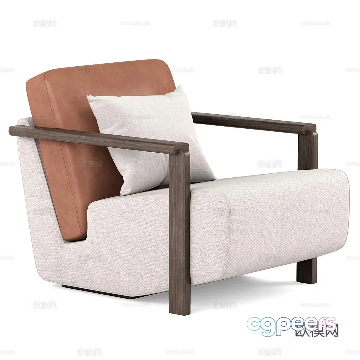 Haymann Franck armchair 3d model