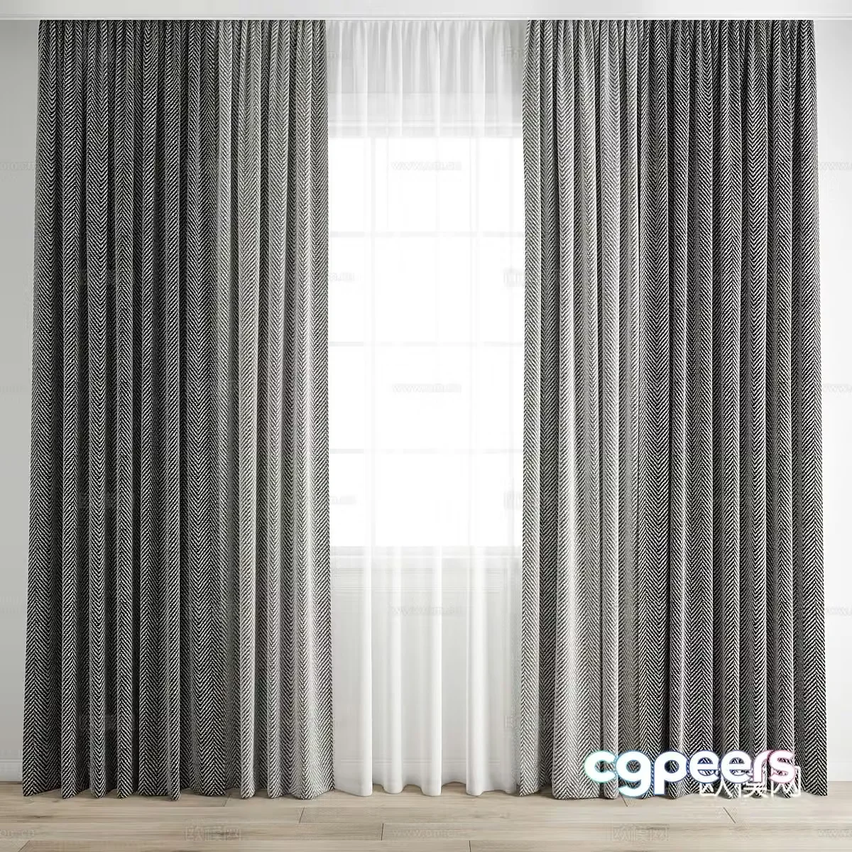 Curtain 3d model