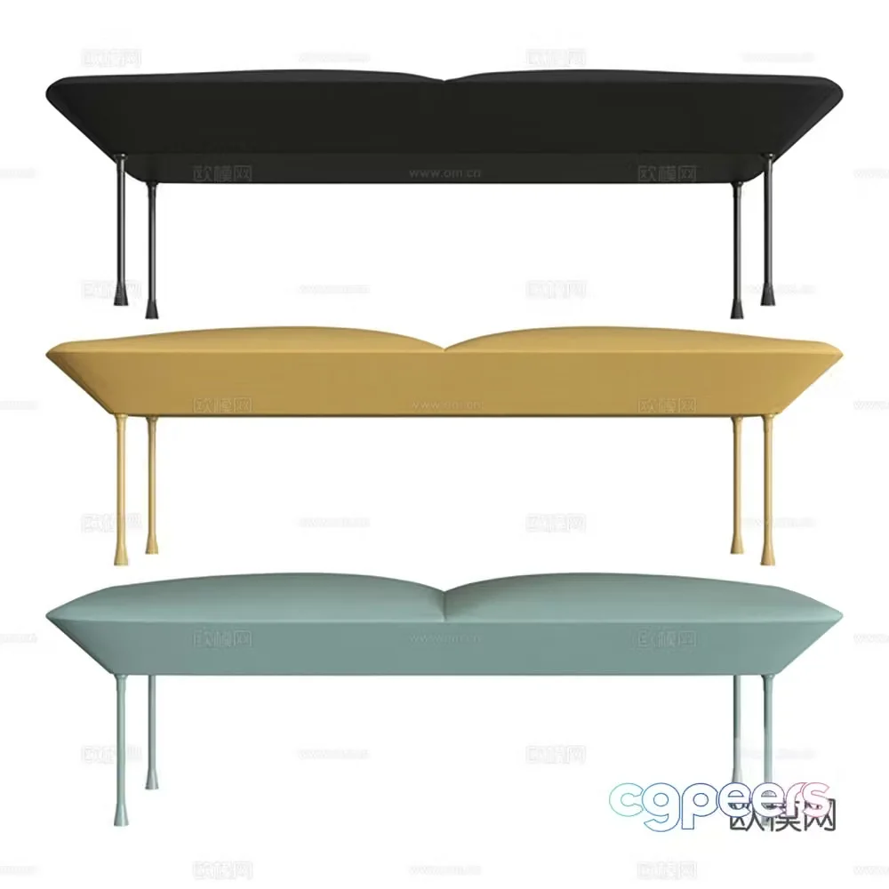 Chair sofa stool 3d model
