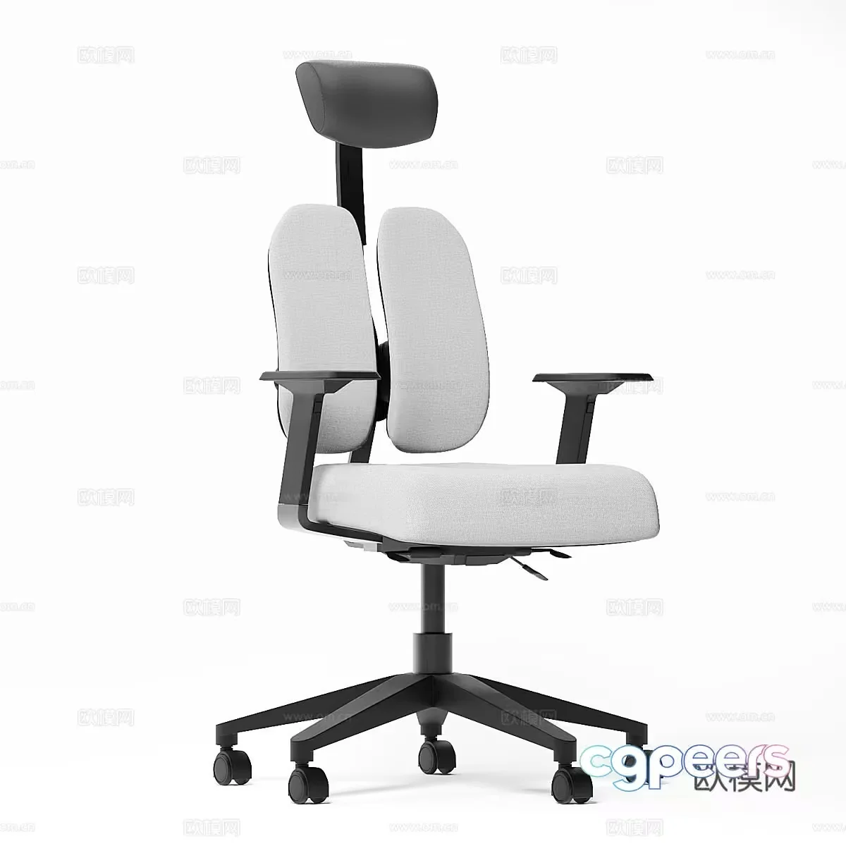 Modern Office Chair 3D Model – 21419 – VRAY Render