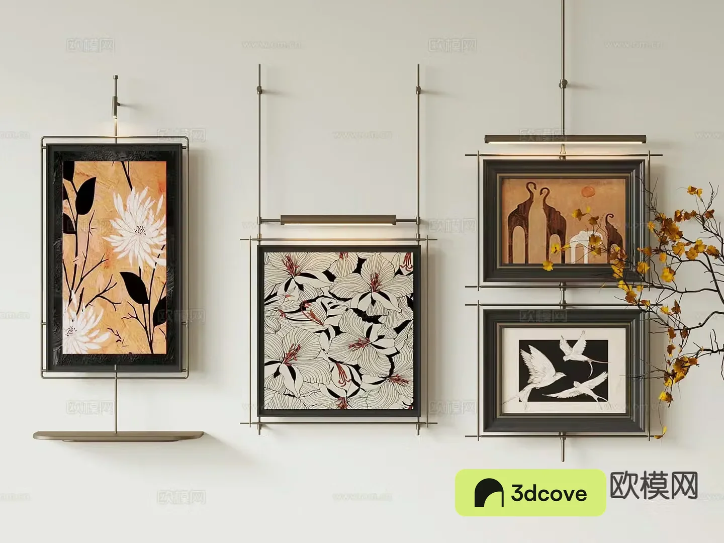 New Chinese style decorative painting art painting hanging painting
