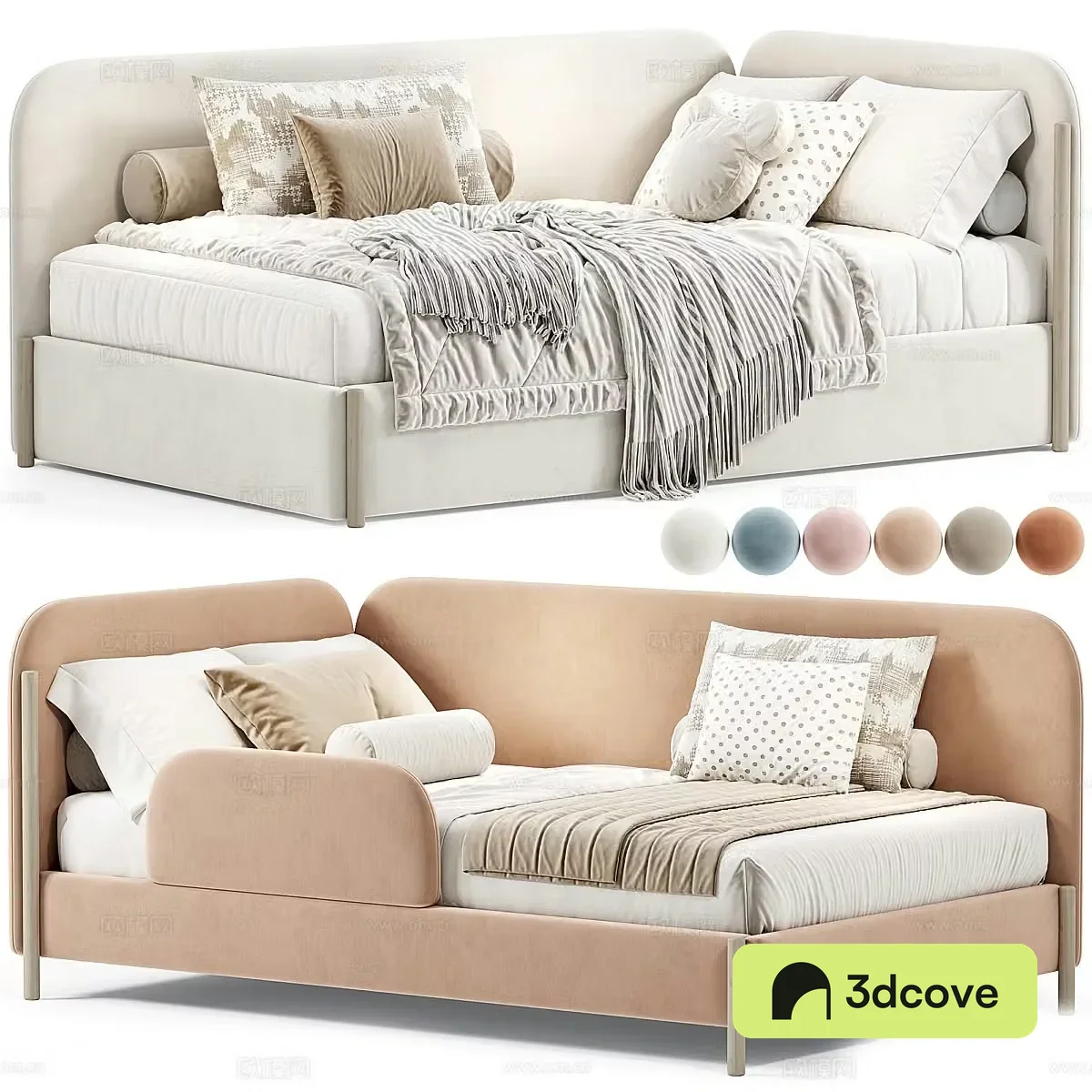 Modern Kejsi children’s bed