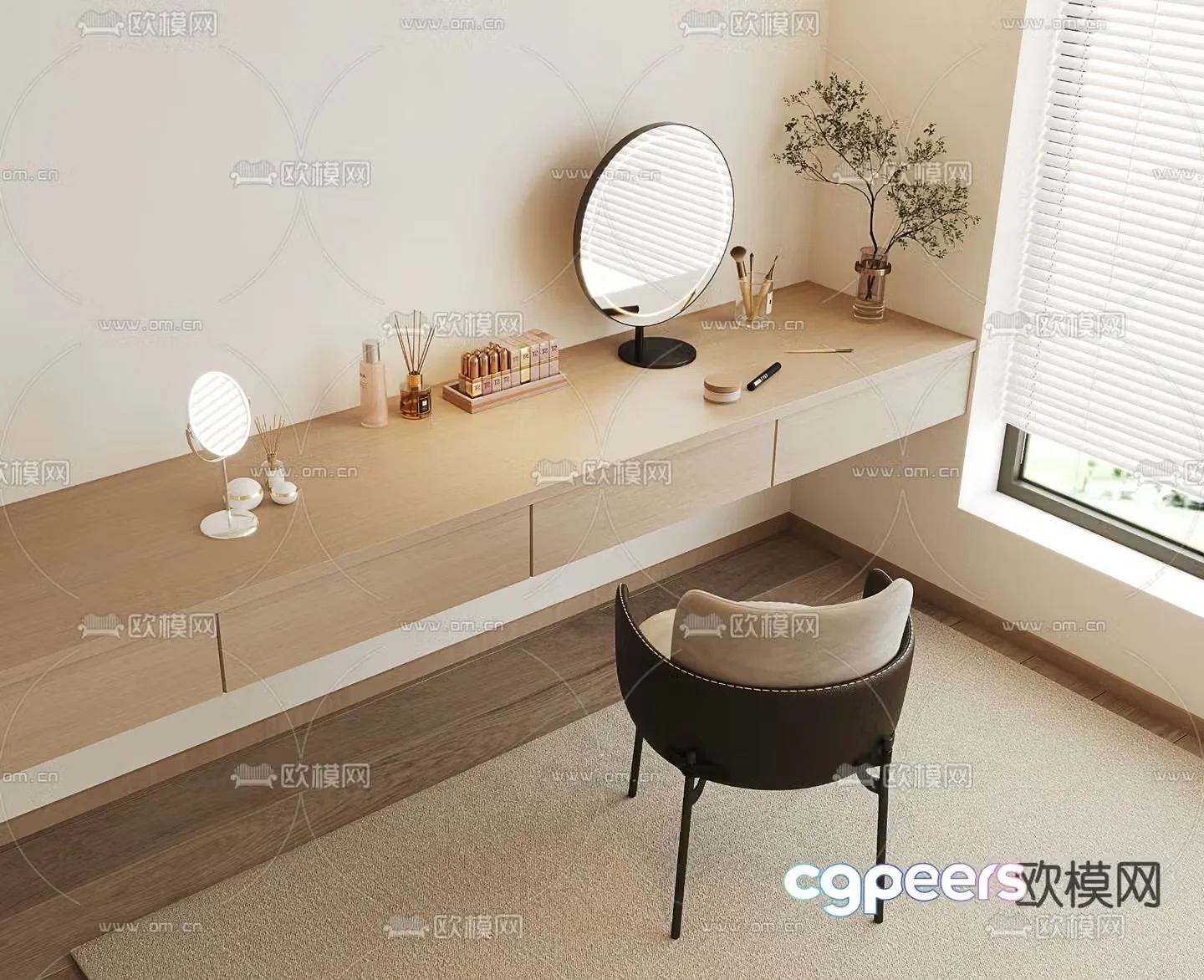 Dressing table dressing table 3d model