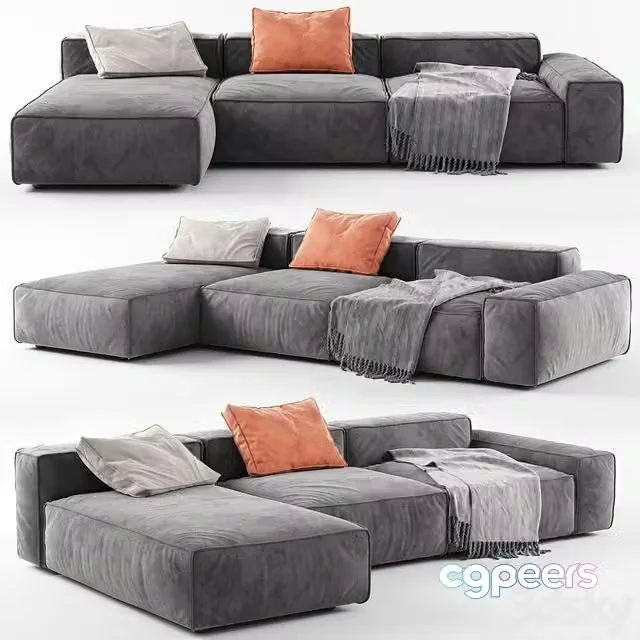 3ds Max Free – Modern Sofa 03