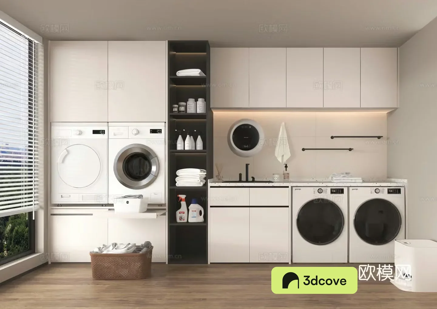 Washing machine drying machine washing machine cabinet