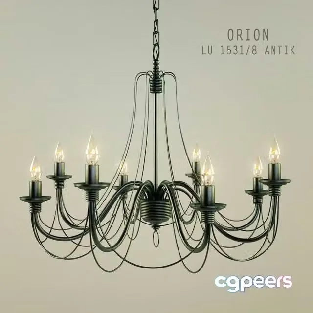 3ds Max Free – ORION LU 1531-8 Antik