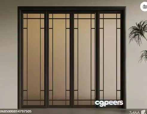 A Modern Sliding Door 3D Model – 17327 – VRAY Render