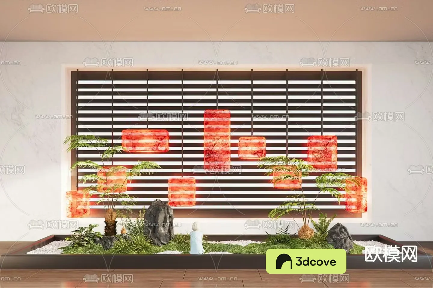 Modern interior landscaping