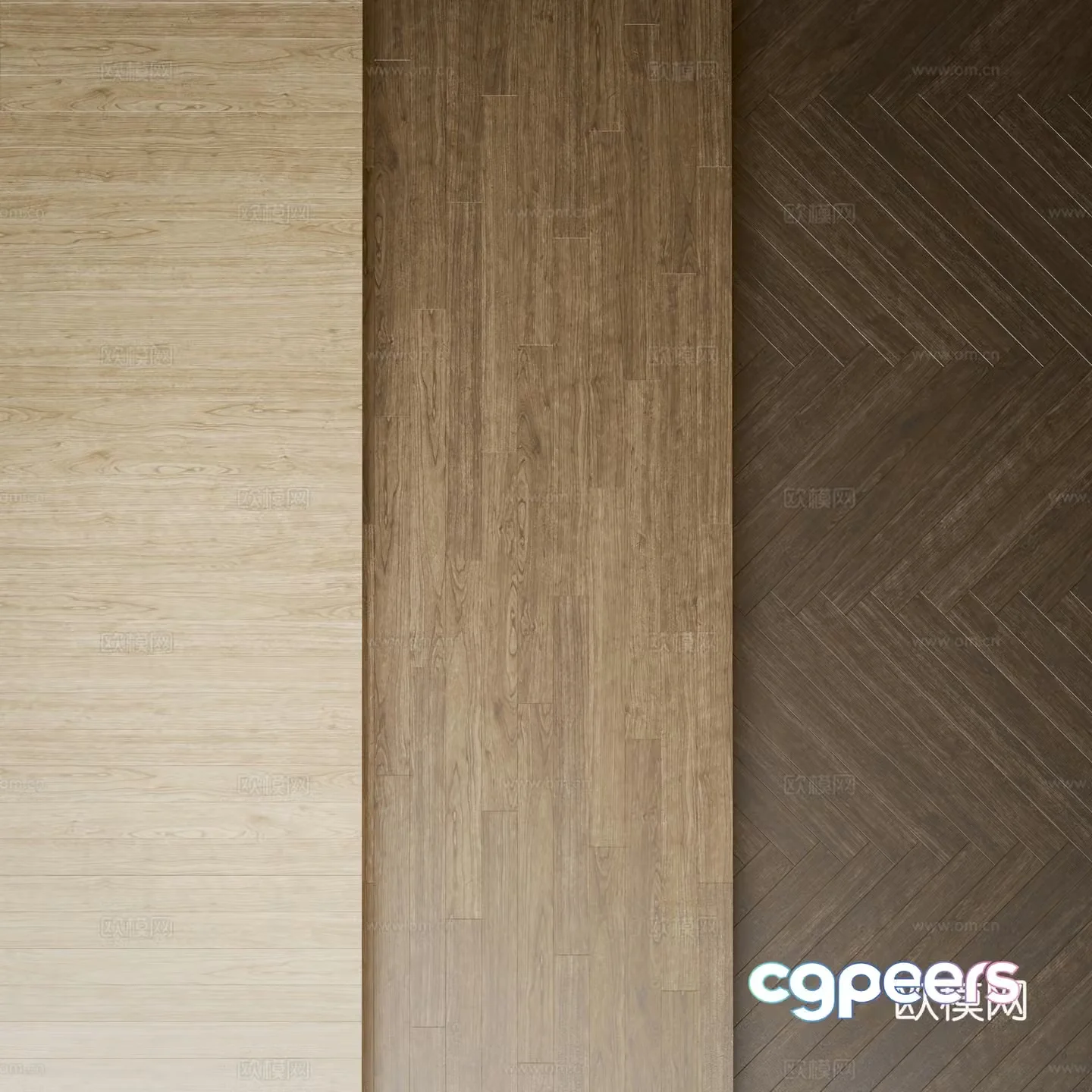 Wood Grain Wood Flooring Interior Flooring 3d Model