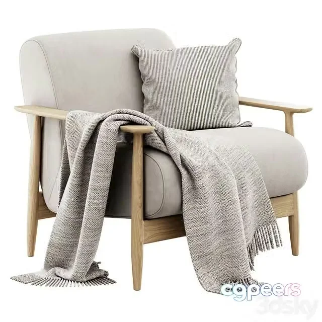 3ds Max Free – Armchair Visti By Bolia